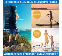 Lanikai Cruiser 9.8 Tabla de SUP inflable Juego de tabla SUP 305x77x10 Capital Sports