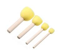 Lankater 20pcs de la Plantilla de la Plantilla Pincel de Esponja Paint Tool Muebles Craft Esponja de Espuma de Suministros de Pintura para los niños