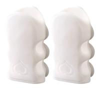 Lankater 2pcs Soporte del Cabezal De Ducha Ventosa, Pared De La Ducha para Soporte del Cabezal De Baño De Mármol De Cristal Cerámica Metal