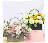 Lankater Flor Cajas De Papel Abrazo Cubo Florista 22x11x10cm Inicio Decoración del Partido Cumpleaños Decoración Suministros De Bolsas De Papel para Los Regalos