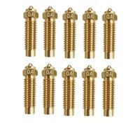 LANKEGU Juego de 10 boquillas de latón para Elegoo Neptune 4 Plus, 10 piezas de boquillas de latón de 0,4 mm para Elegoo Neptune 4 Plus/Neptune 4 Max