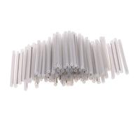 Lanko 100 unidades 2,5 mm de diámetro fibra óptica empalme termorretráctil tubo protector
