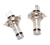 Lanko 2 Piezas H4 9003 HB2 LED Bombillas para Faros Delanteros de Motocicleta HID Hi Low Beam 6500K Poder