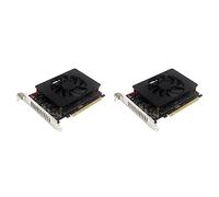 Lanko 2X PCIEX16 NVME M2 MKEY SSD Tarjeta Adaptador de expansión de bahía placa base PCIE