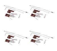 Lanko 4 set 4CH 40MHz transmisor remoto y receptor tablero con antena para DIY RC coche robot control remoto piezas de juguete