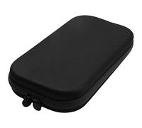 Lanko - Caja de almacenamiento para estetoscopio portátil con carcasa rígida EVA, bolsa de viaje para organizador de bolígrafo, banda de pinza para lámpara de bolsillo, color negro