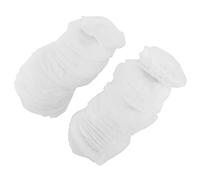 Lanko - Juego de 100 fundas para oídos desechables para auriculares no tejidos, fundas para auriculares expansibles para la mayoría de los auriculares