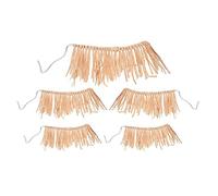 Lanko Kit de espantapájaros para disfraz de espantapájaros, accesorios, decoración, cuello, brazo y tobillo, corbatas para accesorios, decoración de Halloween