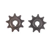 Lanko PiñóN de 9 Dientes para Motor de Bicicleta EléCtrica MY1016Z Unitemotor MY1018 PiñóN 9T PiñóN de Motor de Scooter EléCtrico para 410