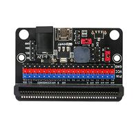 Lanko Placa de ExpansióN 1Pcs para Microbit GPIO Expansion Python IO:bit 5V con Zumbador Pasivo Integrado
