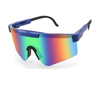 LANLANG Gafas de ciclismo polarizadas para hombre y mujer, gafas de sol deportivas para actividades al aire libre, protección UV, correas ajustables, ligeras, antideslumbrante, a la moda