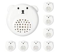 lanliflying Eliminador de olores de zapatos, caja portátil en forma de oso, 8 desodorizantes, desodorante duradero para armario de baño, equipaje, para calcetines, botas, tenis