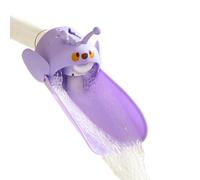 lanliflying Extensor de grifo para niños, guía de llave de abeja de dibujos animados, desviador de agua, boquilla de lavado para fregadero de baño, cocina