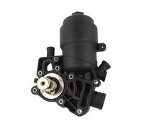 Lanliuhui Store 059115389P Carcasa del filtro de aceite del motor con termostato compatible con Touareg A6 A7 A8 Q5 Q7 3.0L Diésel