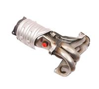 Lanliuhui Store 250510H060 250510H150 2009-2015 Compatible con Camry 2.4L Convertidor catalítico Colector de escape Catalizador