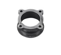 Lanliuhui Store Adaptador de brida de escape for bajante de turbo con banda en V de 2,5" a 3", 4 pernos, KIT DE CONVERSIÓN PQY4830