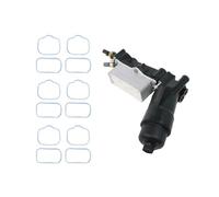 Lanliuhui Store Carcasa del filtro de aceite del motor 68308741AB 68308741AC compatible con Ram 68596318AB 68308741AA