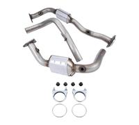 Lanliuhui Store Compatible con Hummer H2 2003-2006 colector de escape del convertidor catalítico de tres vías