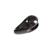 Lanliuhui Store Embellecedor de fibra de carbono para palanca de cambios de coche, compatible con MACAN 718 911 compatible con Panamera(Forging Grain Style)
