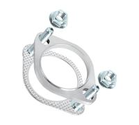 Lanliuhui Store Juego de conexión de brida y junta de escape de acero inoxidable 304 de 2 pernos con kit de pernos(102mm 4inch)