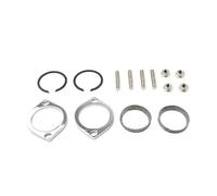 Lanliuhui Store Kit de instalación de brida de escape, bridas, juntas, clips en C tuercas y arandelas compatible con Touring Sportster