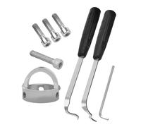 Lanmijia Extractor de Rueda de Ventilador | Herramienta Manual - Extractor Ajustable De Ventilador Para Campana Comercial Restaurante Cocina