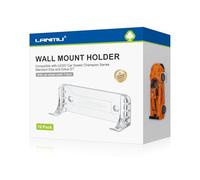 LANMU 12 soportes de pared coleccionables para automóvil compatibles con Lego Speed Champion Series, tamaño estándar y Solus GT, pantalla de pared transparente vertical para ruedas de 2.75 a 3.15