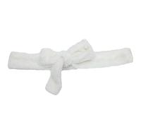 LANOBA Cinturón de repuesto de franela suave para pijamas, bata de baño, cinturón de cintura para mujeres y hombres, 67 x 1.57 pulgadas, Blanco, Talla única