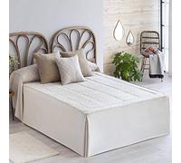 Lanovenanube - Colcha edredón Avila - Cama 135Cm - Color Beig