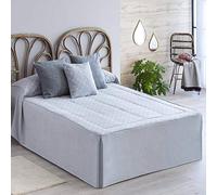 Lanovenanube - Colcha edredón Avila - Cama 90 Cm - Color Gris