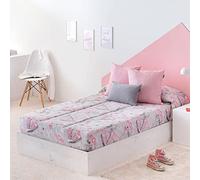 Lanovenanube Edredón Ajustable Fashion Cama 90 cm