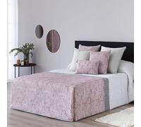Lanovenanube - Edredón conforter Palma - Cama 150Cm - Color Rosa
