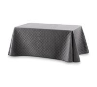 Lanovenanube Falda Camilla Velvet Acolchada Rectangular 90x140 Gris