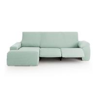 Lanovenanube Funda Chaise Longue Relax Bali. Funda sofá para Chaise Longue Relax hasta 300 cm. Multielástica, máxima adaptabilidad y Tacto Suave, Lavable en Lavadora. Brazo Largo Derecha, Menta C23