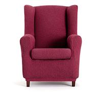 Lanovenanube Funda sillón Orejero TROYA - Color Granate C08