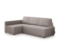 Lanovenanube Funda sofá Cama Bali. Funda Chaise Longue hasta 220 cm. Multielástica, máxima adaptabilidad y Tacto Suave, Lavable en Lavadora. Compatible con sofá FRIHETEN. Brazo Izquierda, Gris C10