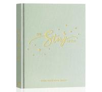 Lanpn Album Bebe Primer 5 Año para Niña Niño - Libro Recuerdos Bebé para Pegar Fotos y Escribir - Hello Baby Libros Cuaderno Diario Álbum Fotos Bebe Regalo Recién Nacido (Verde,154 Páginas, Inglés)