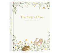 Lanpn Álbum Fotos Bebé Primer 5 Año para Niño Niña, The Story of Your Baby Memory Book, Libro Recuerdos Bebe, Baby's Journal Diario Recién Nacido Regalo (154 Páginas, Inglés)