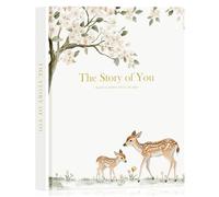 Lanpn Álbum Fotos Bebé Primer 5 Año para Niño Niña, The Story of Your Baby Memory Book, Libro Recuerdos Bebe, Baby's Journal Diario Recién Nacido Regalo (Inglés, 154 Páginas)