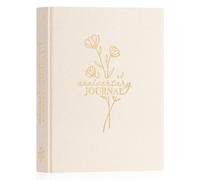Lanpn Diario de Aniversario de Boda - Lino Primer Año a 70 Aniversario Libro de Recuerdos para Parejas - Recién Casados Diario Cuaderno de Aniversario de Boda de Regalos (Beige, 190 Páginas)