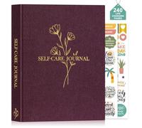 Lanpn Diario de Autocuidado y Manifestación para Mujer, diarios Guiado de Gratitud y Amor Propio, Cuaderno 5 Minutos de Salud Mental, 91 Días Gestión Emocional Journal Afirmación, Morado, Inglés