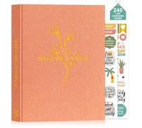 Lanpn Diario de Autocuidado y Manifestación para Mujer, diarios Guiado de Gratitud y Amor Propio, Cuaderno 5 Minutos de Salud Mental, 91 Días Gestión Emocional Journal Afirmación, Rojo, Inglés