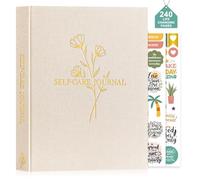Lanpn Diario de Autocuidado y Manifestación para Mujer, diarios Guiado de Gratitud y Amor Propio, Cuaderno 5 Minutos de Salud Mental, 91 Días Gestión Emocional Journal Afirmación, Beige, Inglés