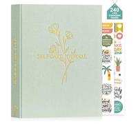 Lanpn Diario de Autocuidado y Manifestación para Mujer, diarios Guiado de Gratitud y Amor Propio, Cuaderno 5 Minutos de Salud Mental, 91 Días Gestión Emocional Journal Afirmación, Verde, Inglés