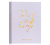 Lanpn Diario de Embarazo Semana a Semana, Libro Embarazada para Futura Mamá, Agenda Embarazo 9 Meses, Album Recuerdos del Parto Fotos Ultrasonido Bebe, Regalo Embarazadas 156 Pages, Morado, Inglés