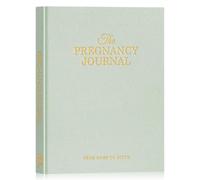 Lanpn Diario de Embarazo Semana a Semana, Libro Embarazada para Futura Mamá, Agenda Embarazo 9 Meses, Album Recuerdos del Parto Fotos Ultrasonido Bebe, Regalo Embarazadas 156 Pages, Inglés, Verde