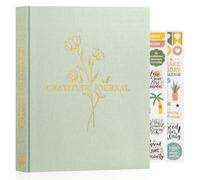 Lanpn Diario de Gratitud Y Manifestación para Mujer Hombre, Journal 5 Minutos las Gratitudes con Afirmaciones, Cuaderno de Agradecimiento Guiado, Personal Growth Reflexión 4 Meses, Inglés, Verde