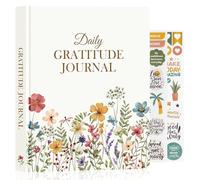 Lanpn Diario de Gratitud Y Manifestación para Mujer Hombre, Journal 5 Minutos las Gratitudes con Afirmaciones, Cuaderno de Agradecimiento Guiado, 4 Meses Personal Growth Reflexión (Inglés)