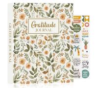 Lanpn Diario de Gratitud Y Manifestación para Mujer Hombre, Journal 5 Minutos las Gratitudes con Afirmaciones, Cuaderno de Agradecimiento Guiado, Personal Growth Reflexión 4 Meses (Inglés)