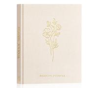 Lanpn Diario de Lectura Cuaderno de Lecturas de Lino, Reading book journal, Libro Leídos Leidos Diario Cuaderno de Lector con 52 Reseña del libro, Regalo para Amantes de la los Libros (Beige)